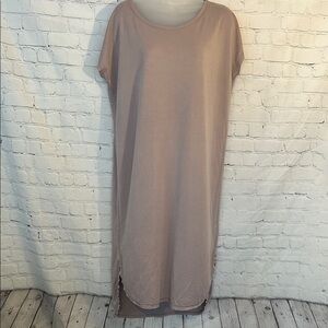 Too Cool for School Casual Tan Women’s hi low dress